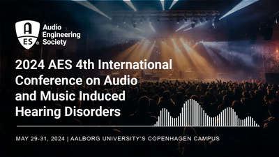 Sensaphonics to sponsor and educate at AES Conference on Audio and Music-Induced Hearing Disorders