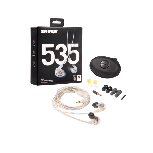 Shure SE535 Pro Triple-Driver Universal-Fit Earphones Shure SE535 Pro Triple-Driver Universal-Fit Earphones
