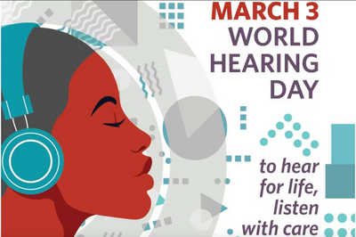World Hearing Day is March 3rd - Join us on FB Live!