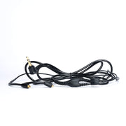 Replacement cable, black, coaxial connectors