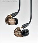 Shure SE535 triple-driver universal-fit earphones