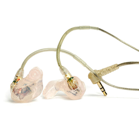 Silicone Custom Sleeves in Shure IEMs 