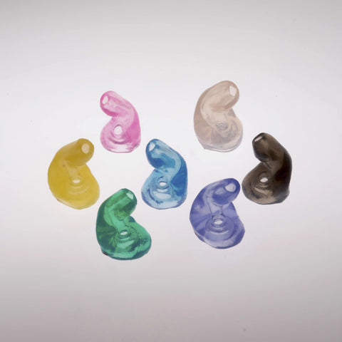 Musicians Earplugs soft silicone earpieces, various colors