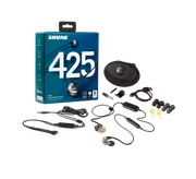 Shure SE425 IEM package contents