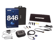 Shure SE846 IEM package contents